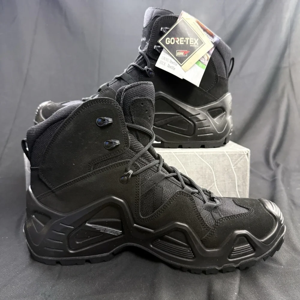 Lowa Zephyr GTX MID TF Boots Men's 14 310537 Black Military Tactical Outdoor